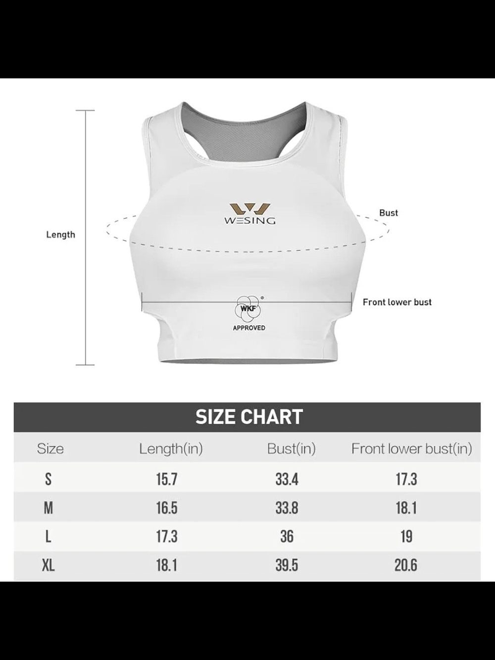 Women's White Protective Sports Crop Top - Picture 6 of 9